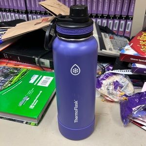 Purple thermoflask water bottle